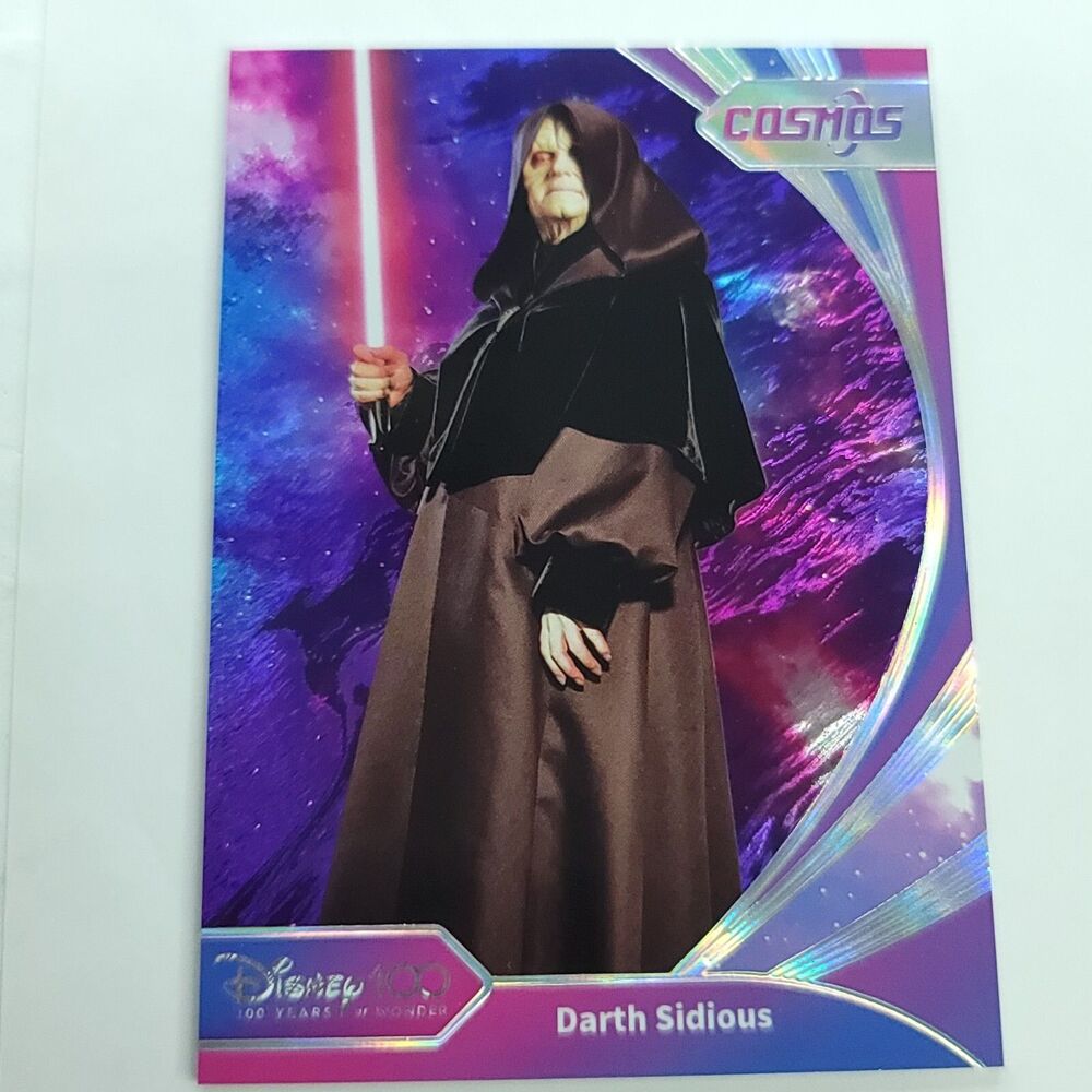 Darth Sidious 2023 Kakawow Cosmos Disney 100 All Star 156/188